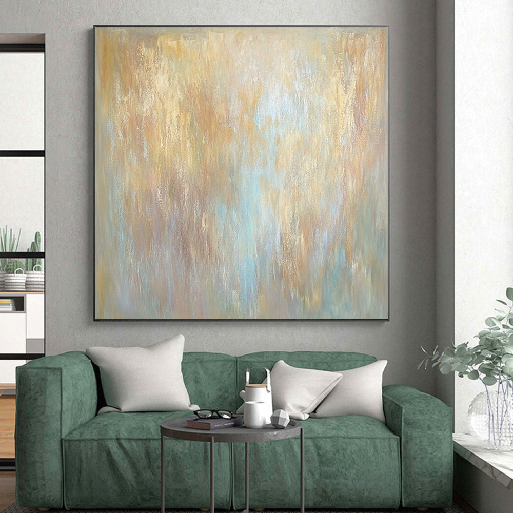 Soft Color Gradient Abstract Painting with Gentle Hues GER764