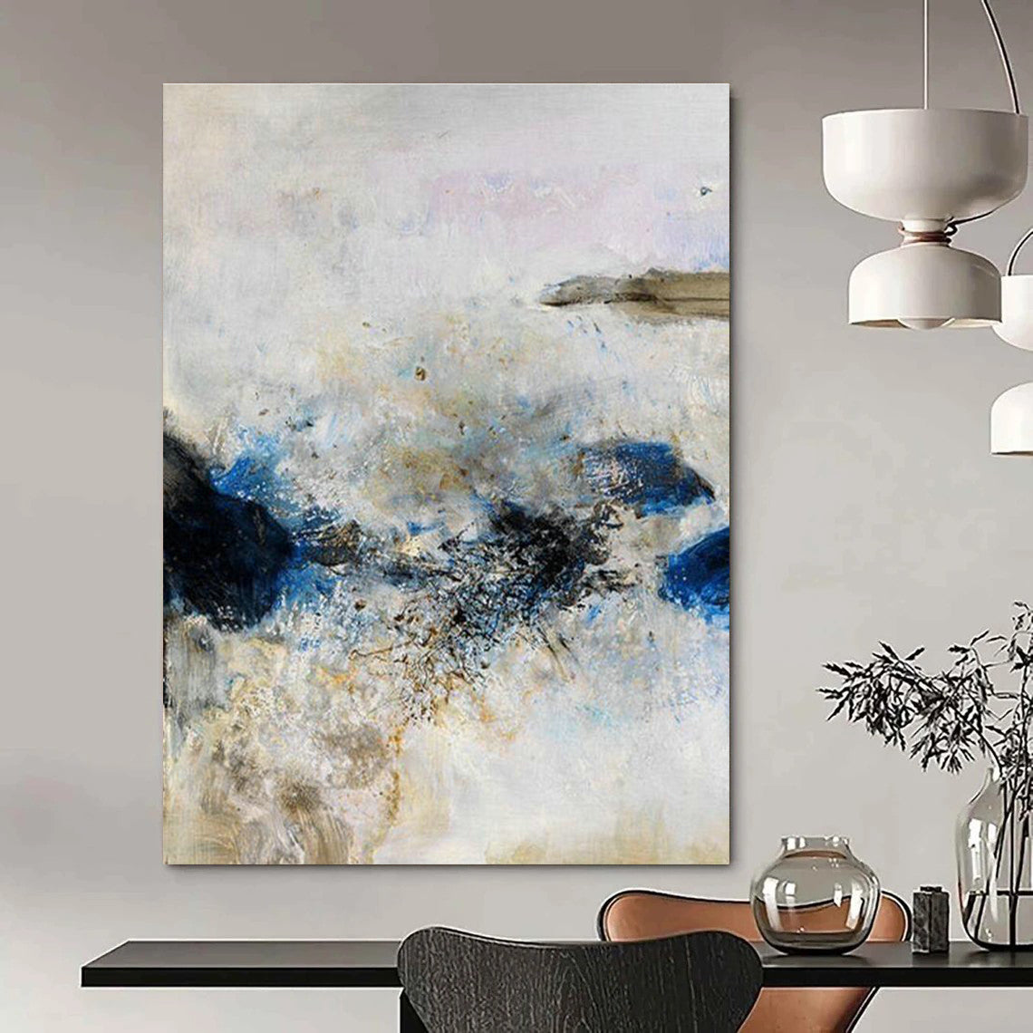 Ginormous Custom - Formulated Handmade Abstract Wall Art for Cottage & Bedroom DLZ2221