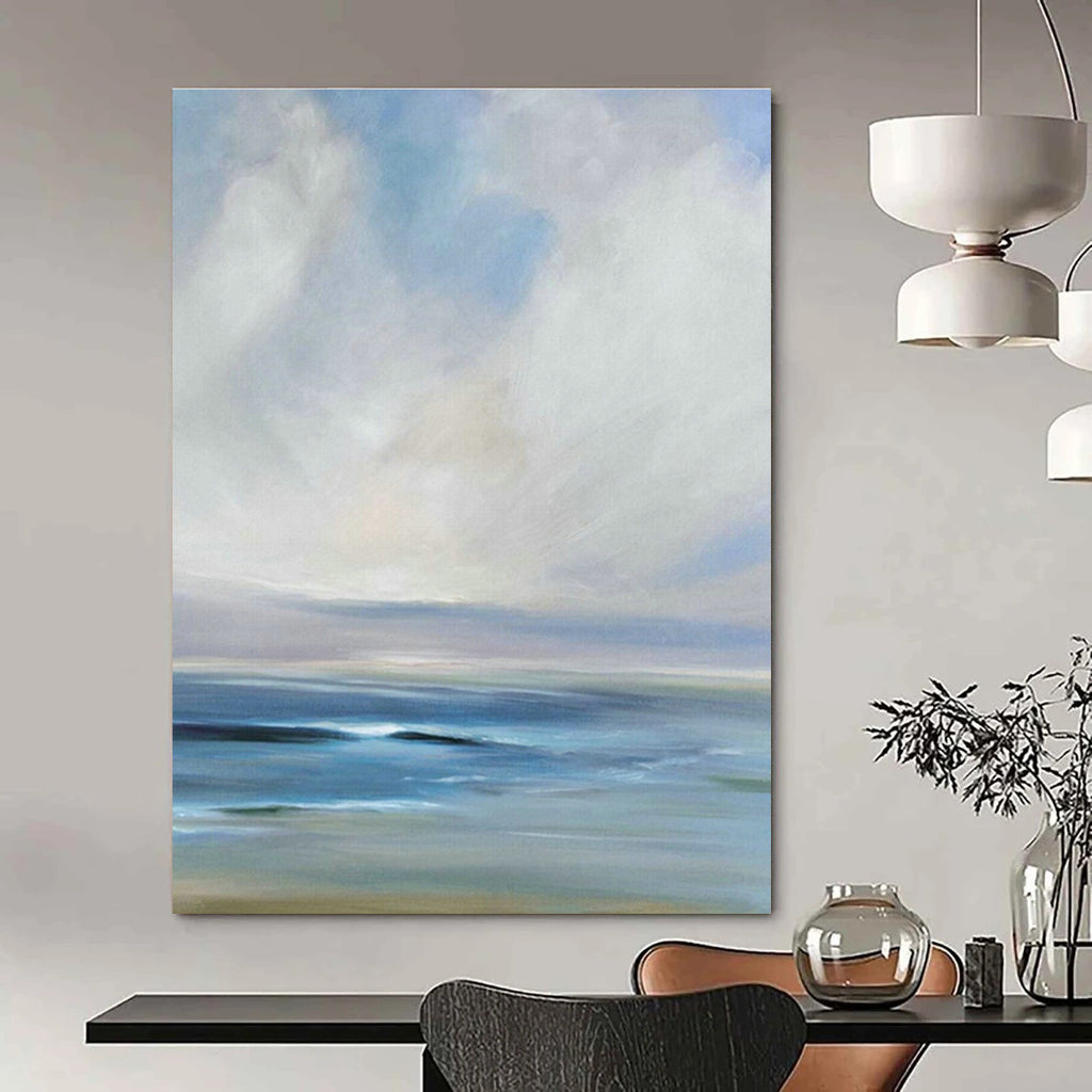 Modern Abstract Hand-Painted Art Painting, a Stylish Decoration for Dining Room and Office DLZ0964