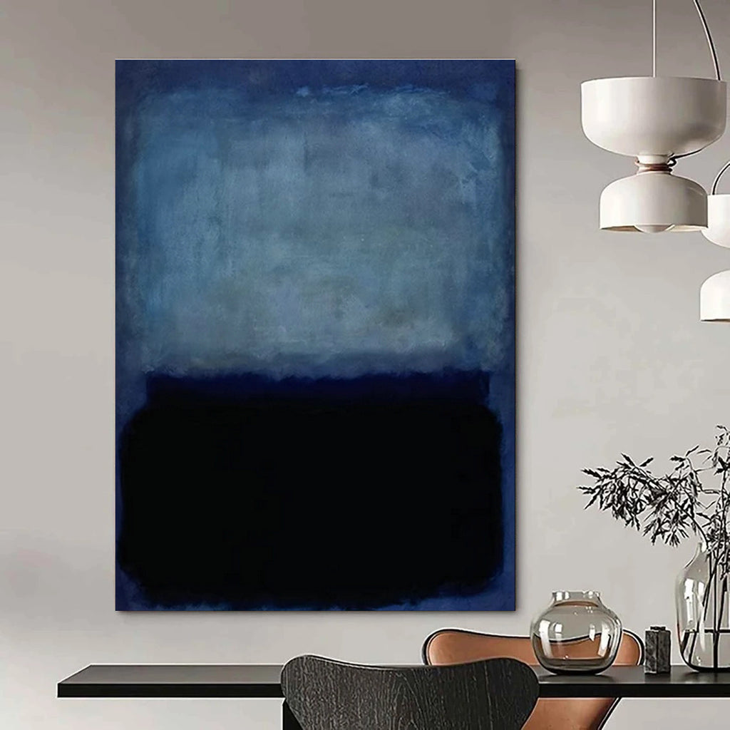 Hand-Painted Abstract Canvas Art for Dining Room & Hallway DLZ2317