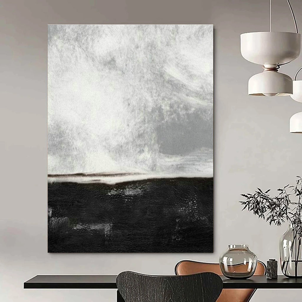 Big, Tailored Handmade Abstract Canvas Art for Dining Room & Entryway DLZ2062