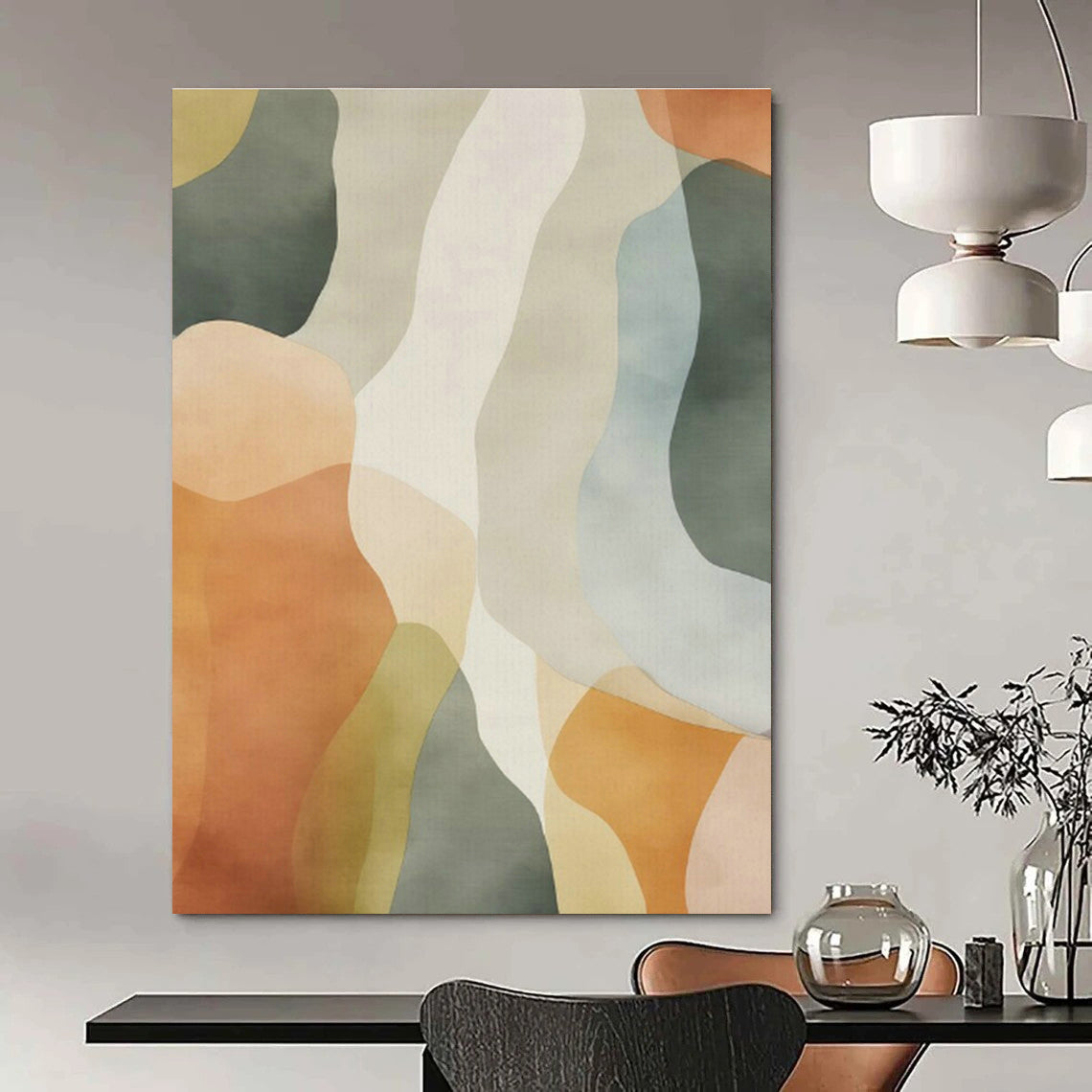 Hand-Crafted Abstract Decor for Cottage Entryway and Cottage Bedroom DLZ1641
