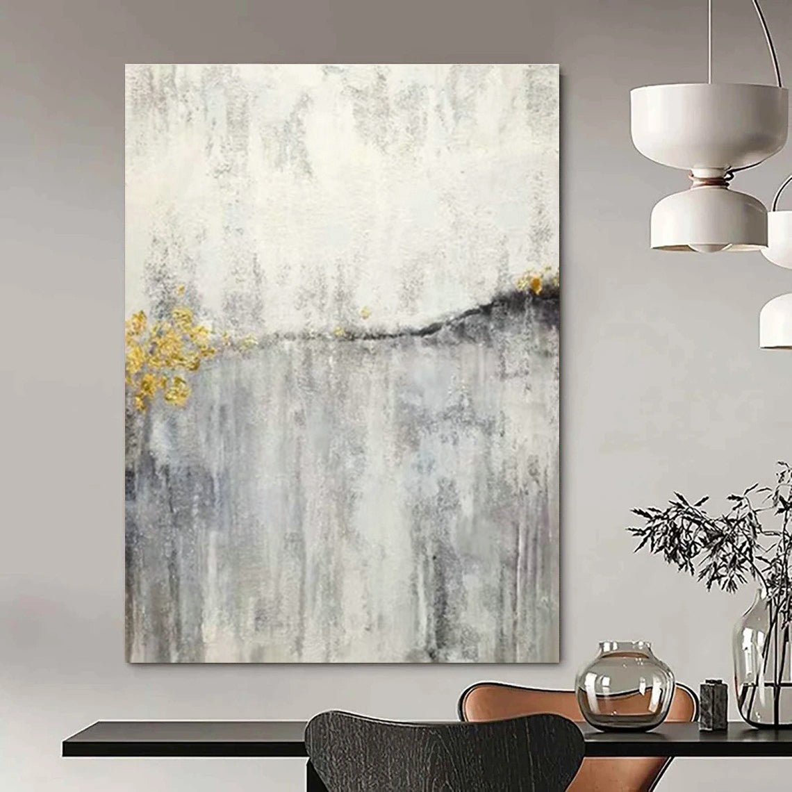 Large Custom Abstract Canvas for Office & Entryway DLZ1180