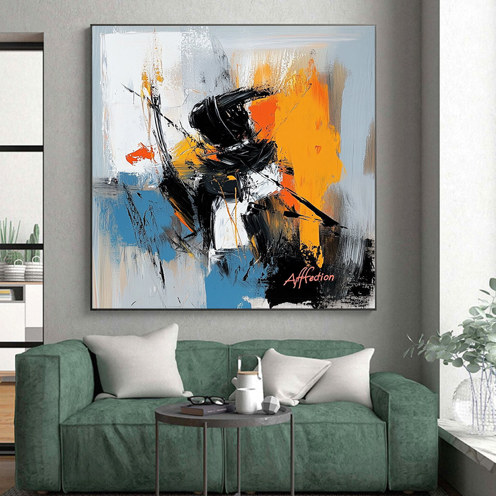 Abstract Affection Painting with Bold Strokes GER798