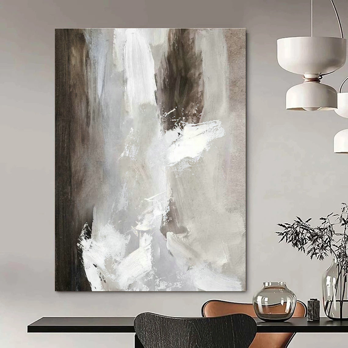 Large Hand Painted Abstract Wall Decor for Living Room & Bedroom DLZ2022