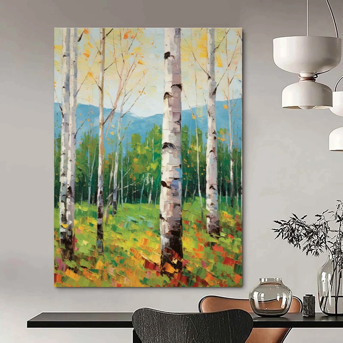 Immense Handcrafted Custom Abstract Wall Art for Bedroom & Hallway DLZ1066