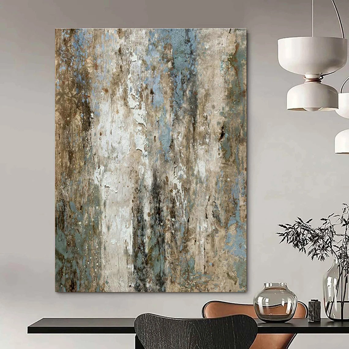Colossal Custom - Designed Handmade Abstract Painting for Office & Hallway DLZ2231