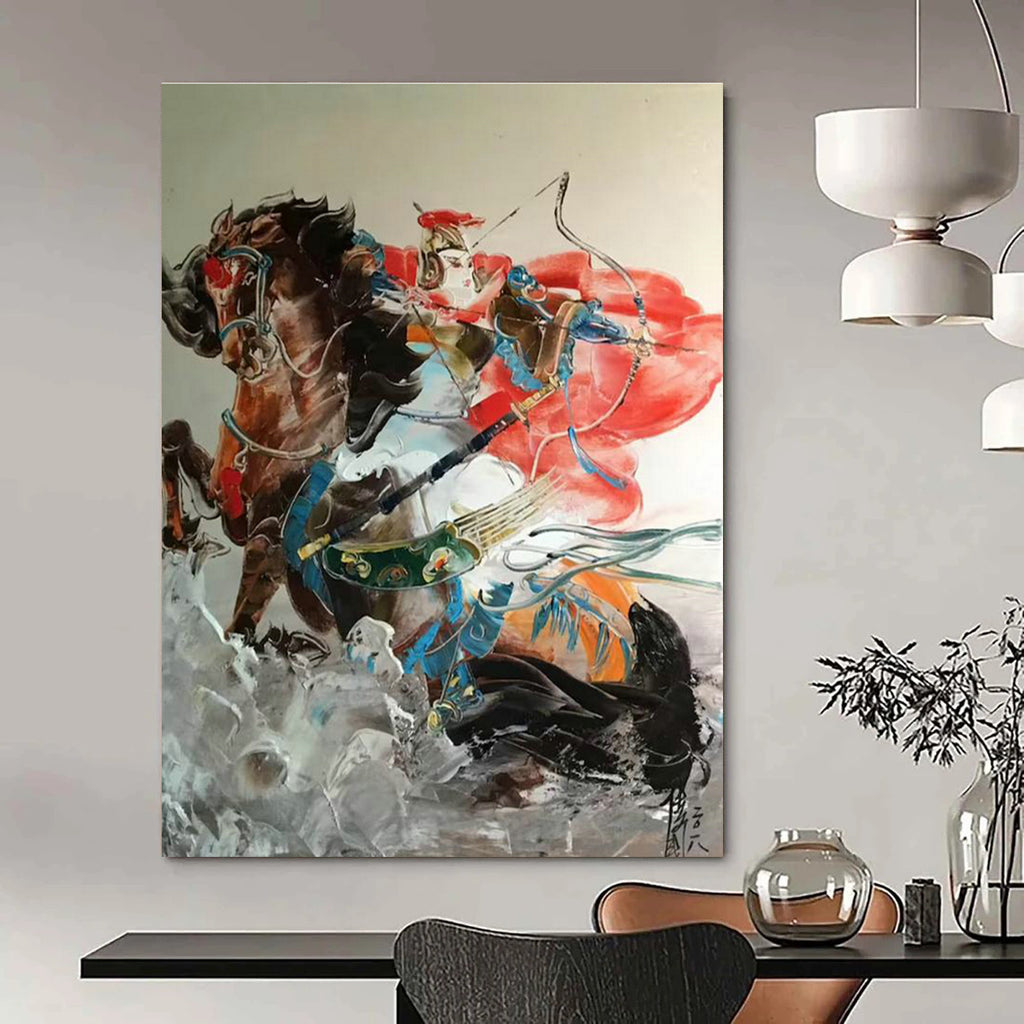 Handmade Abstract Wall Art for Dining Room & Entryway DLZ2289