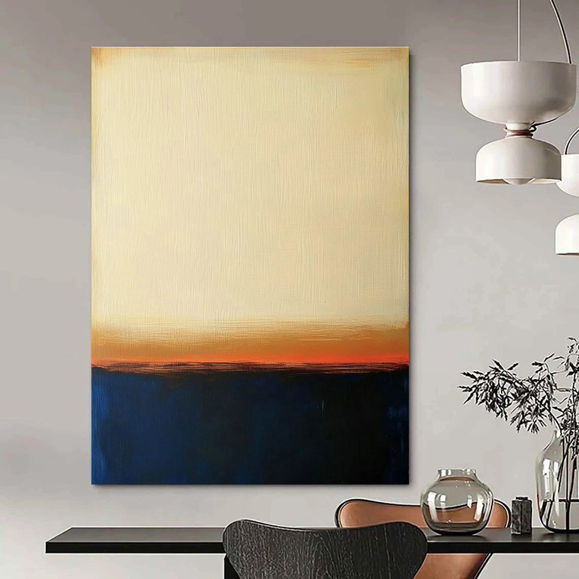 Spacious, Irregular - Shaped Custom Abstracts for Cottage Quirkiness DLZ0457