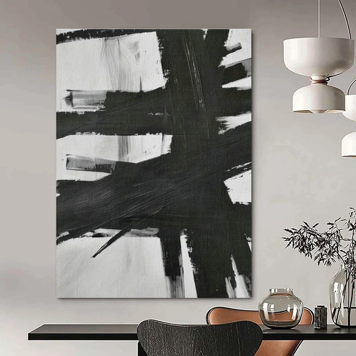 Gigantic Hand-Crafted Abstract Wall Art for Dining Room & Office DLZ1161