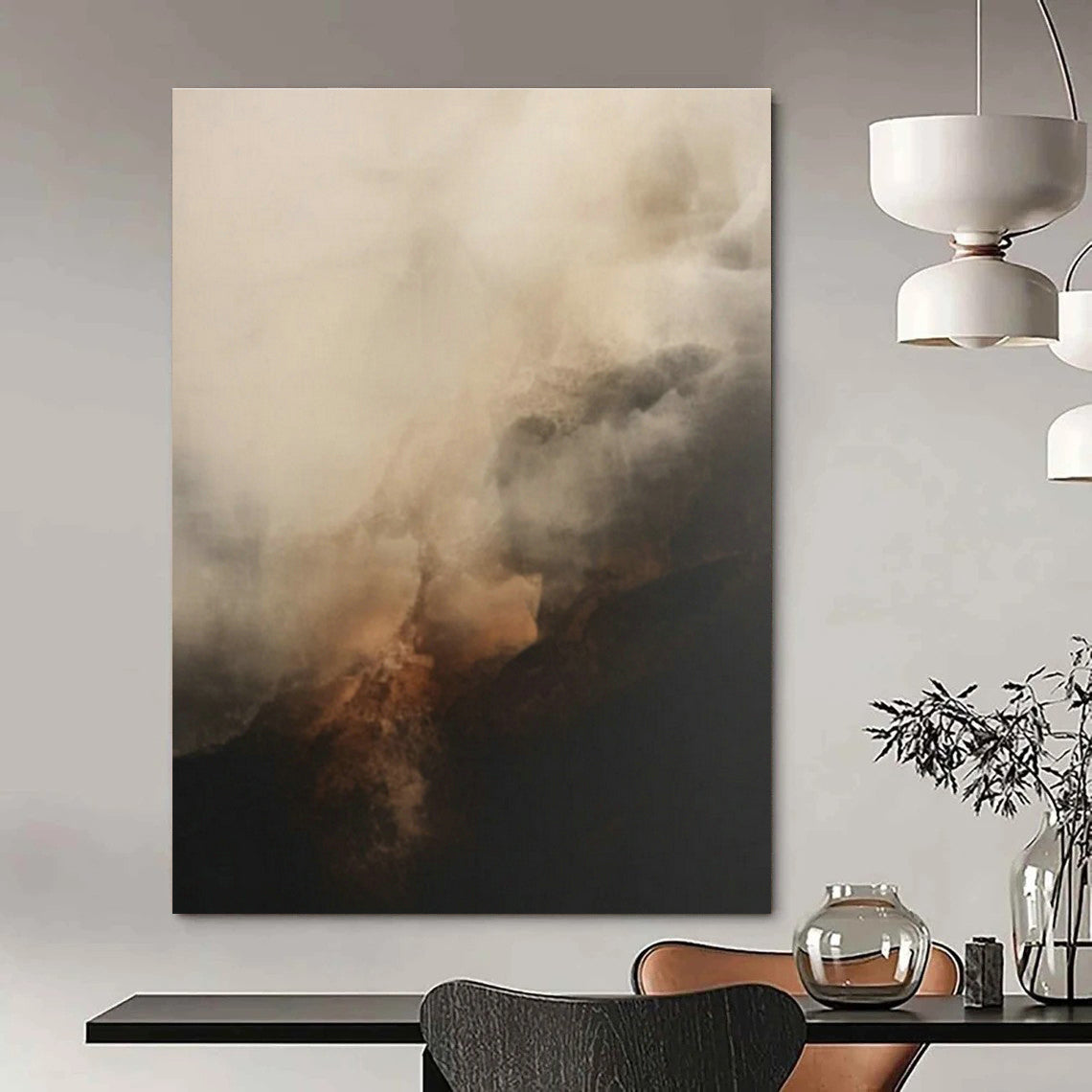 Custom Abstract Paintings for Bedroom Dressing Chambers & Office Branding Zones DLZ0833