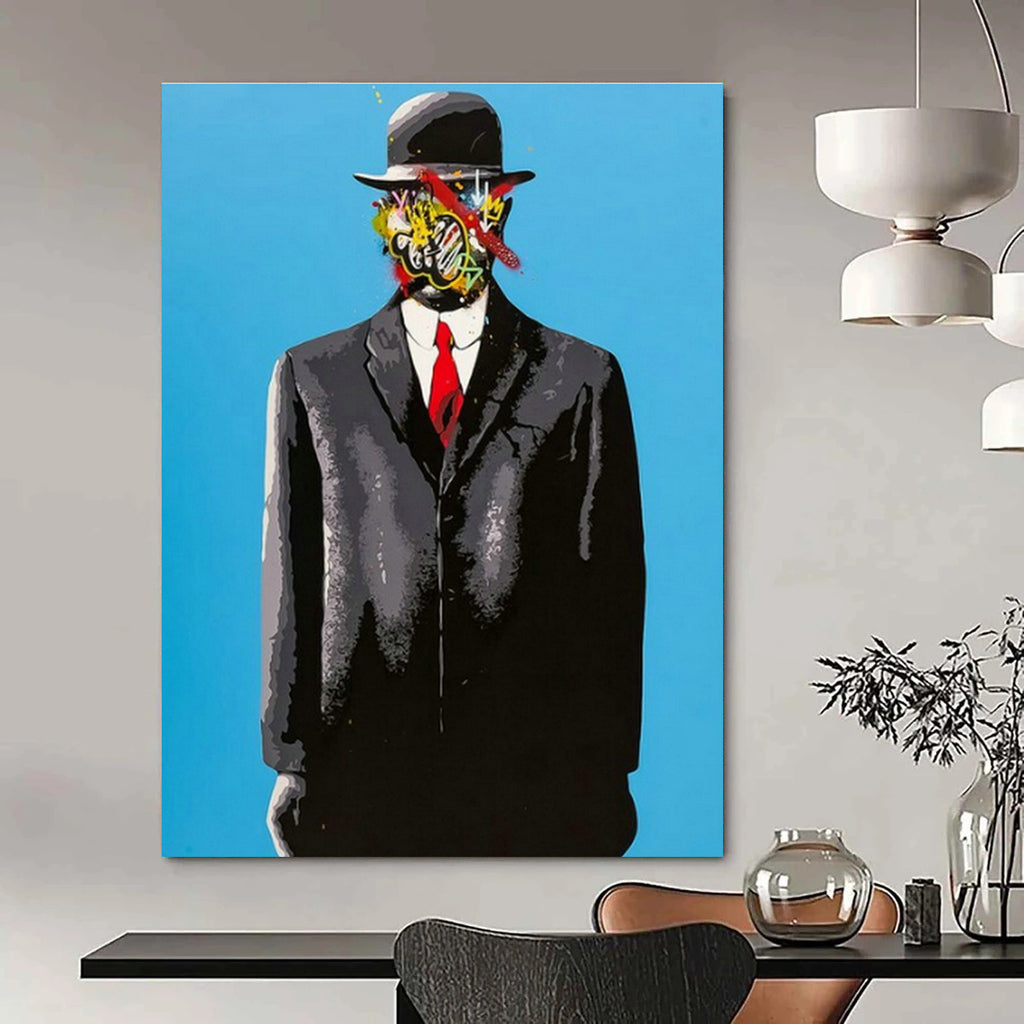 Mammoth Custom-Designed Handmade Abstract Painting for Office & Hallway DLZ2096
