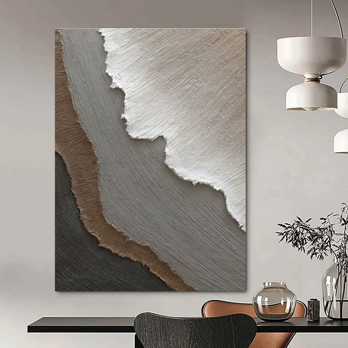Layered Color Abstract Painting ADGE269