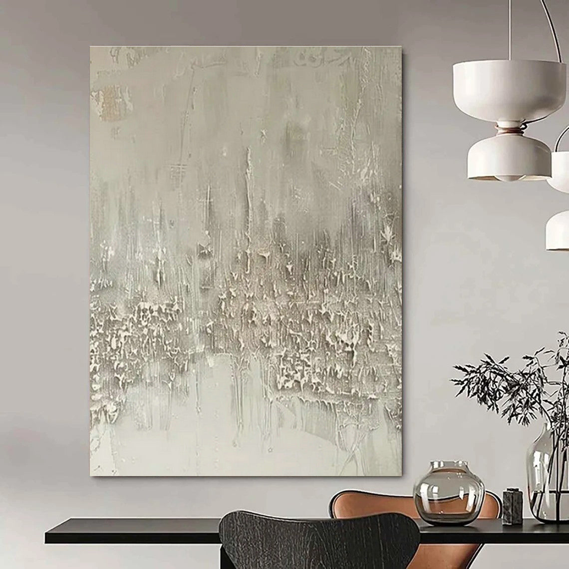 Handmade Abstract Art for Cottage Office Router Storage Wall & Hallway Bicycle Helmet Hook Wall DLZ1743