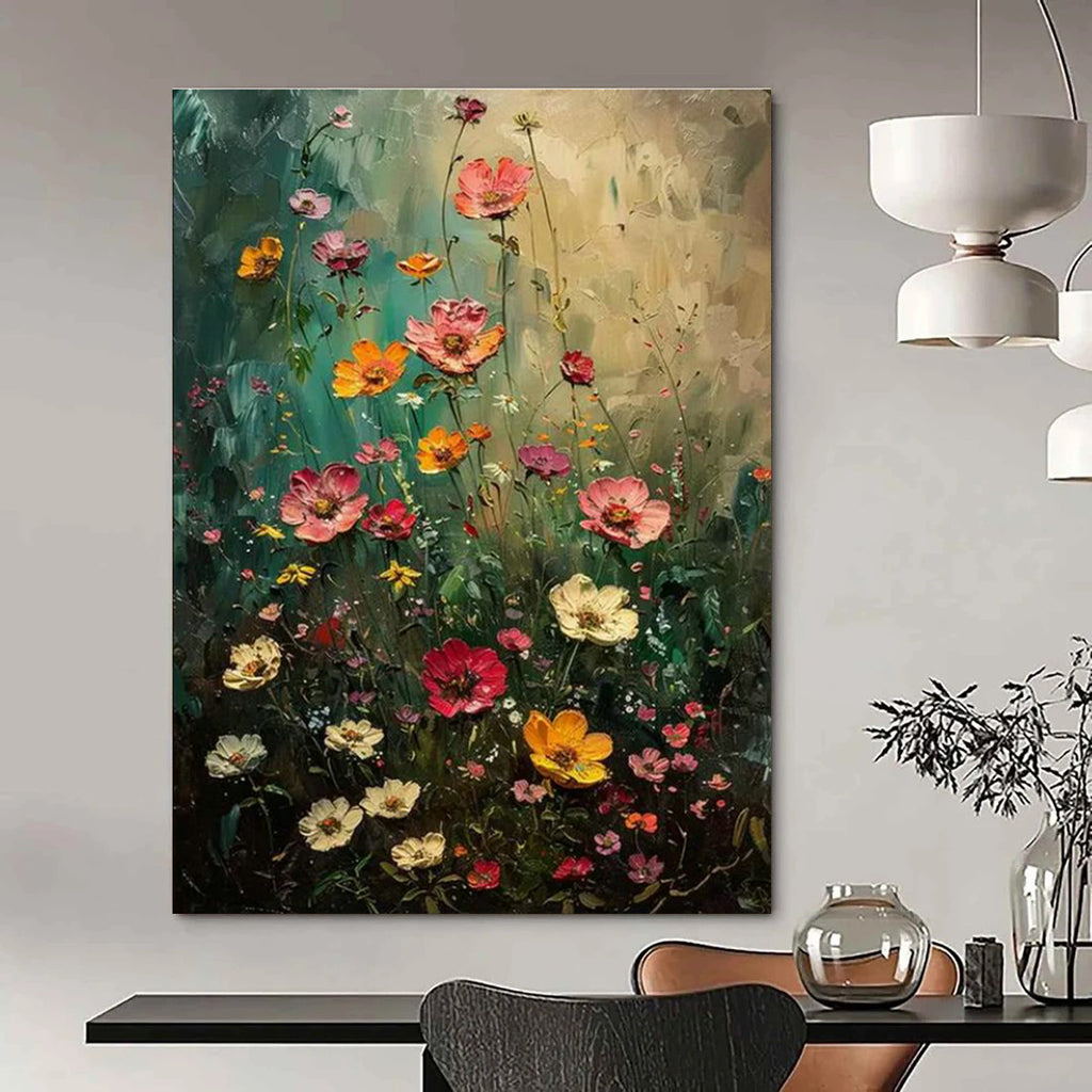 Vast Custom-Designed Handmade Abstract Painting for Bedroom & Hallway DLZ2254