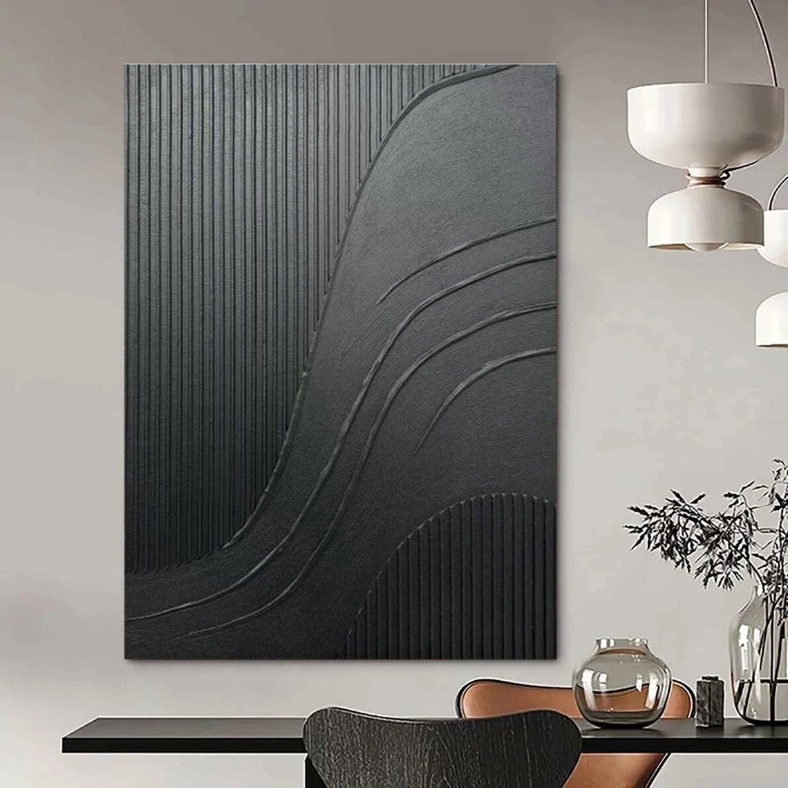 Vast Custom-Designed Hand Painted Abstract Art for Bedroom & Dining Room DLZ2182