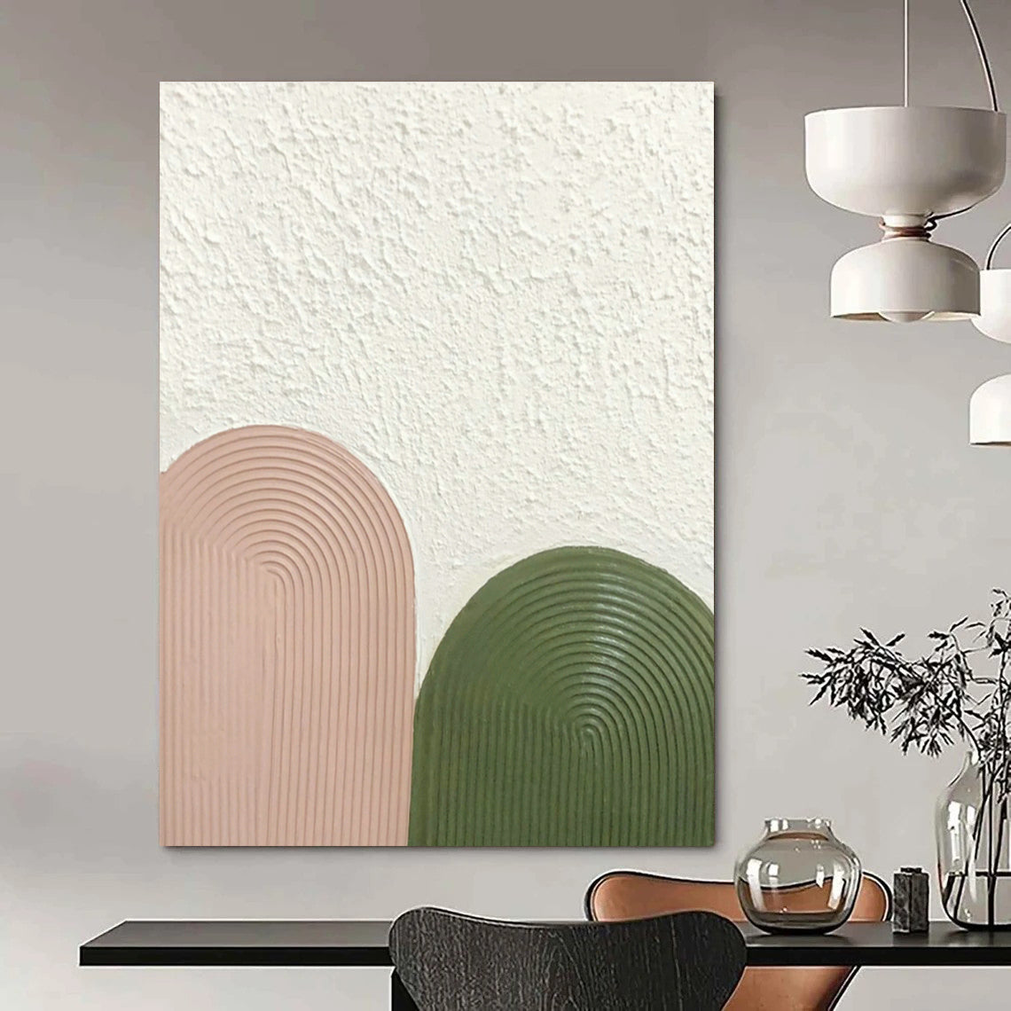 Oversized Custom Abstract Wall Art for Bedroom & Hallway DLZ1182