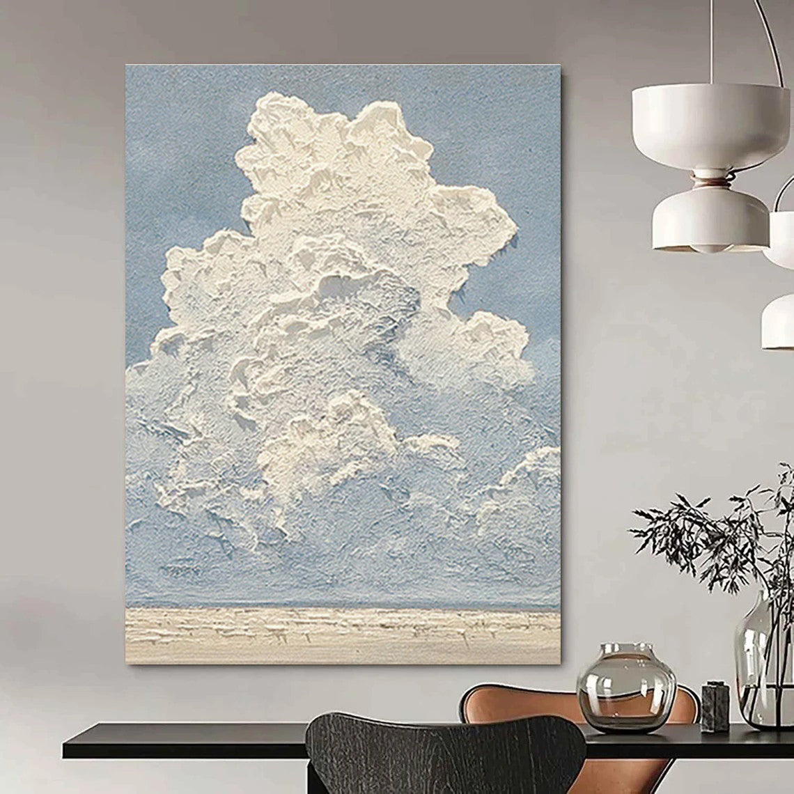 Oversized Tailored Abstract Wall Art for Office & Living Room DLZ1149