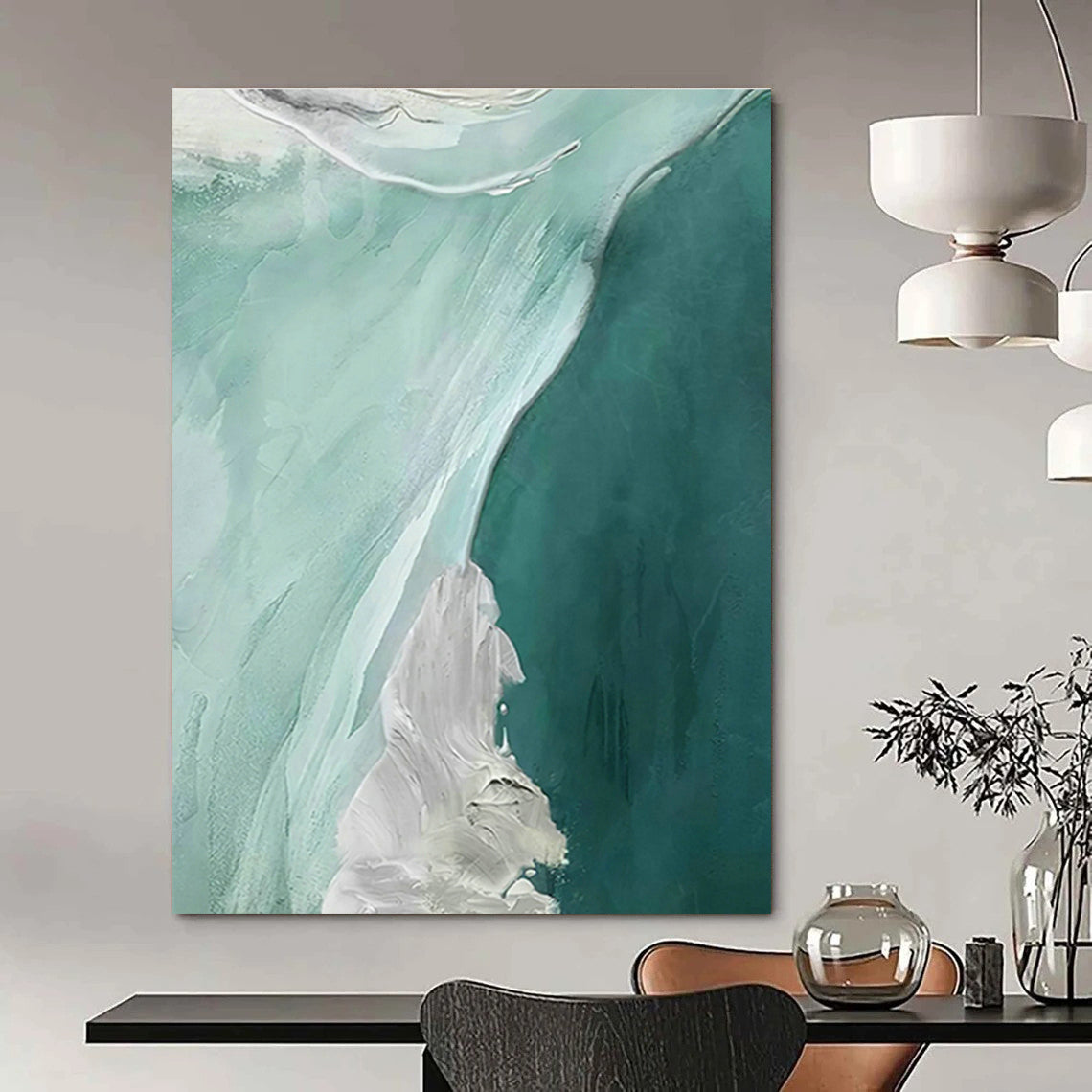 Vastly Extended Bespoke Abstract Wall Decor for Bedroom & Cottage Office DLZ1243