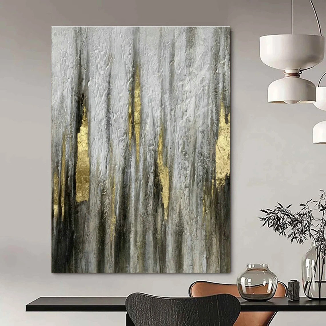 Gigantic - Extreme, Brain - Wave - Responsive Custom Abstract Art for Office Focus DLZ0500