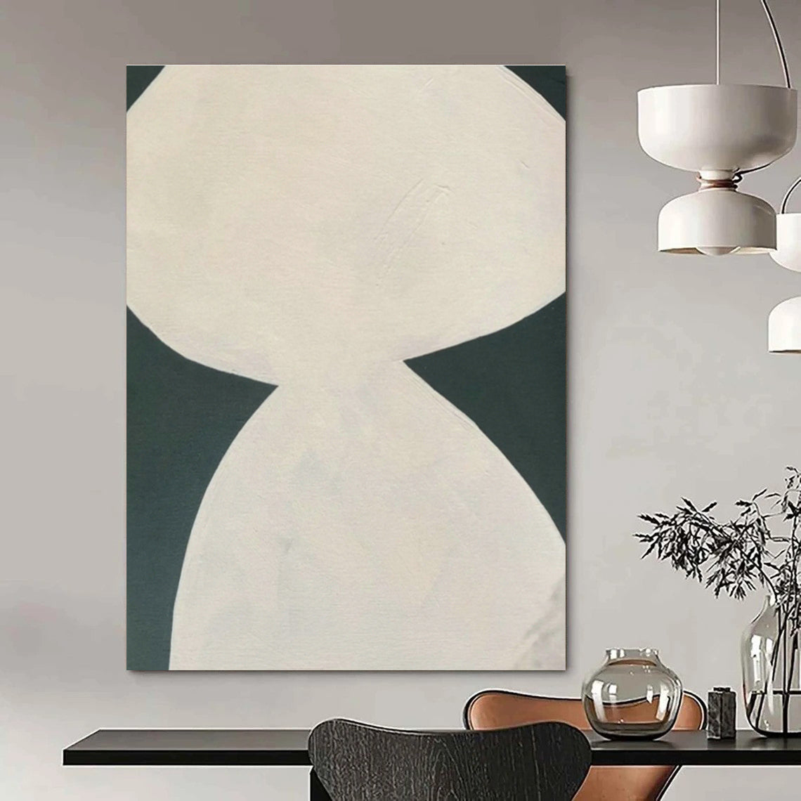 Colossal - Dimensioned Personalized Abstract Canvas for Living Room & Hallway DLZ1088