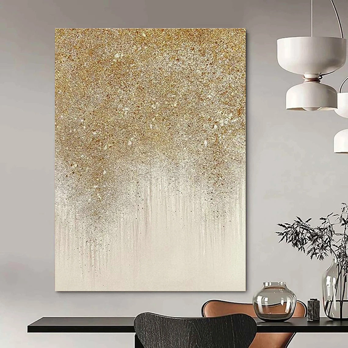 Ample - Scale Custom Hand - Painted Abstracts for Cottage Character DLZ0437