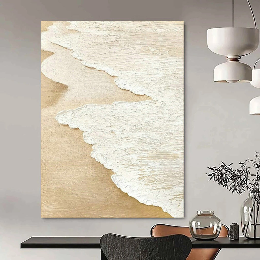 Extra-large Custom Handmade Abstract Painting for Bedroom Wardrobe Interior Wall and Dining Room Side Table Wall DLZ2004