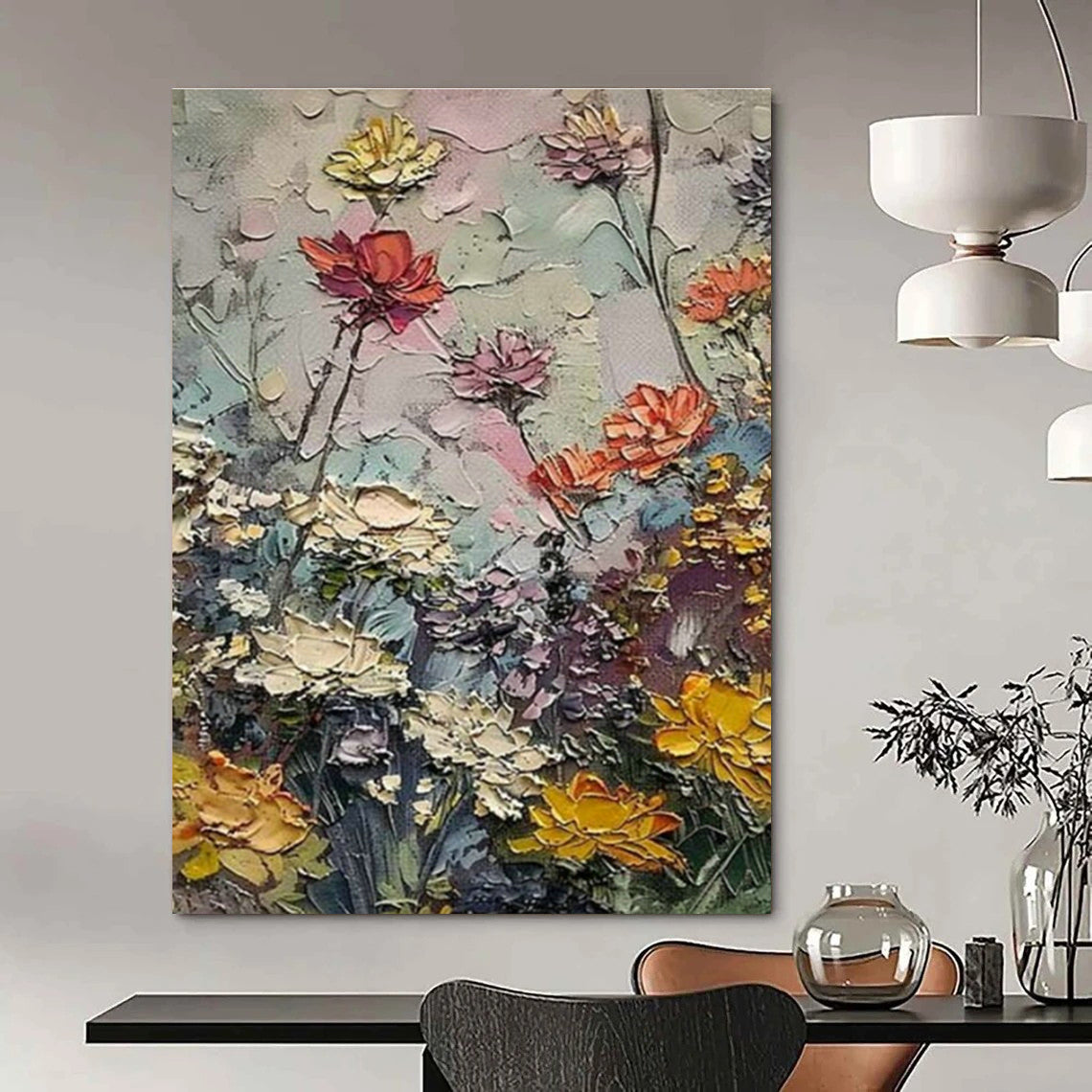 Hand-Crafted Abstract Decor for Dining Room and Cottage Living Room DLZ1561