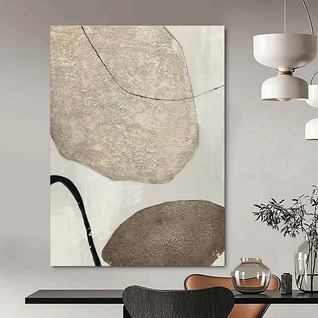 Oversized Custom Abstract Painting for Office & Entryway DLZ1328