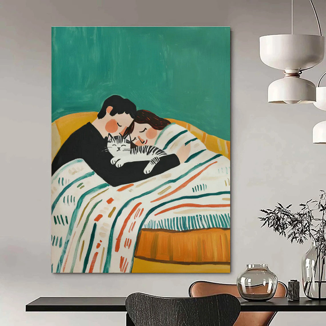 Extra - Vast Custom Abstract Paintings for Office Training Room Whiteboards & Bedroom Vanity Mirrors DLZ0699