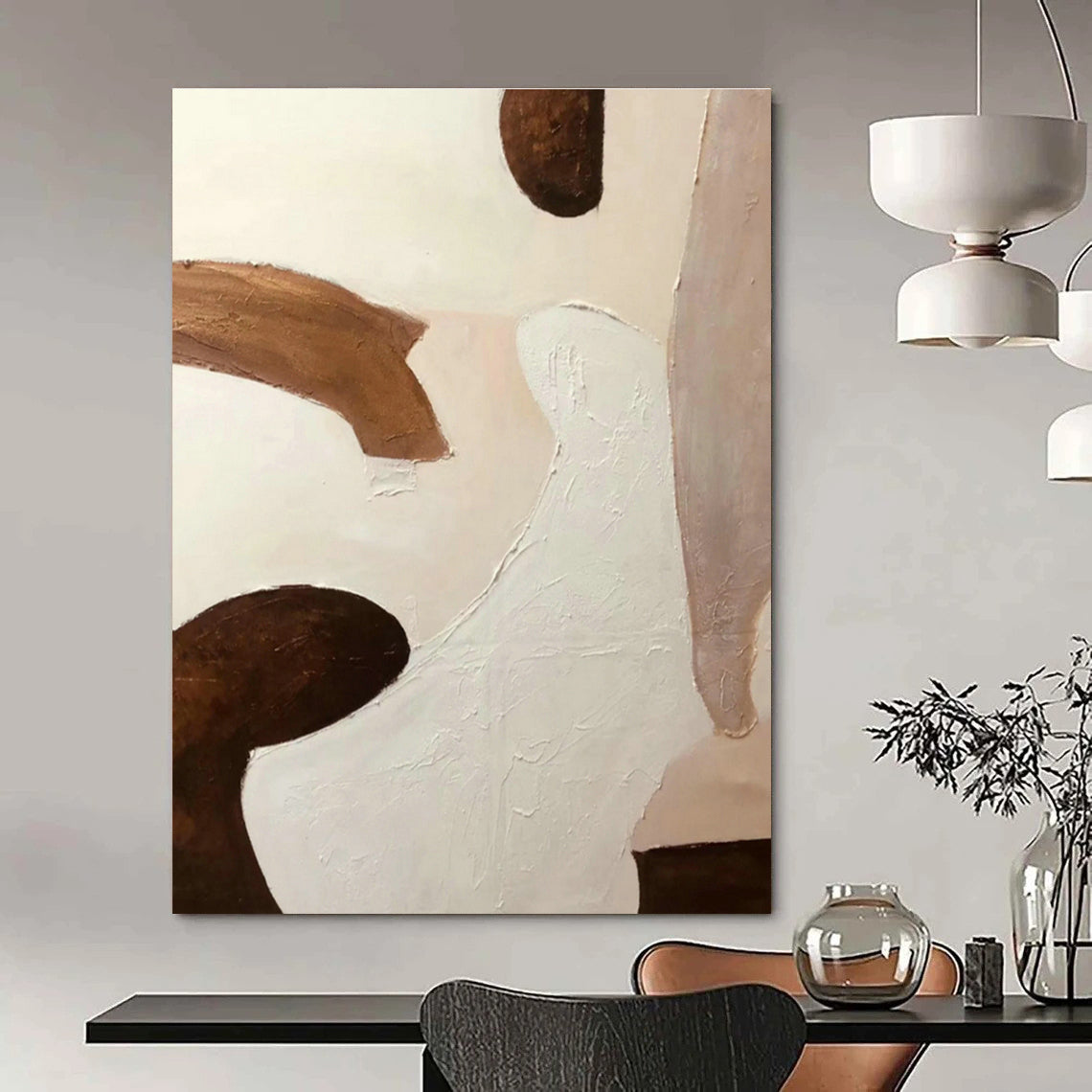 Colossal Handmade Abstract Wall Hanging for Living Room & Cottage Bedroom DLZ1171