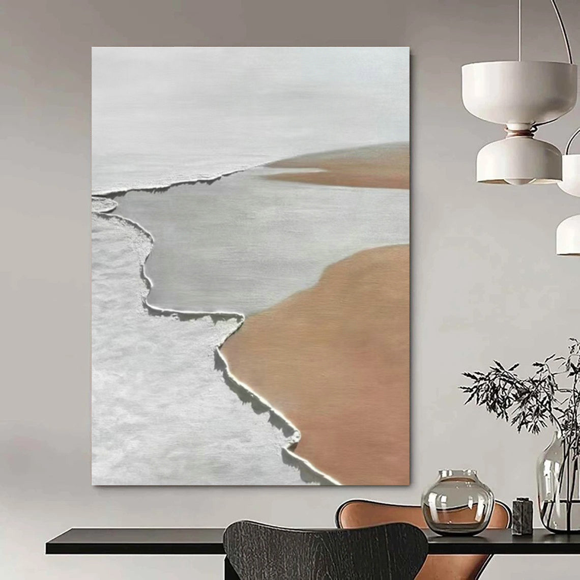 Gigantic Custom Abstract Murals for Hallway Art Galleries & Cottage Craft Rooms DLZ0617