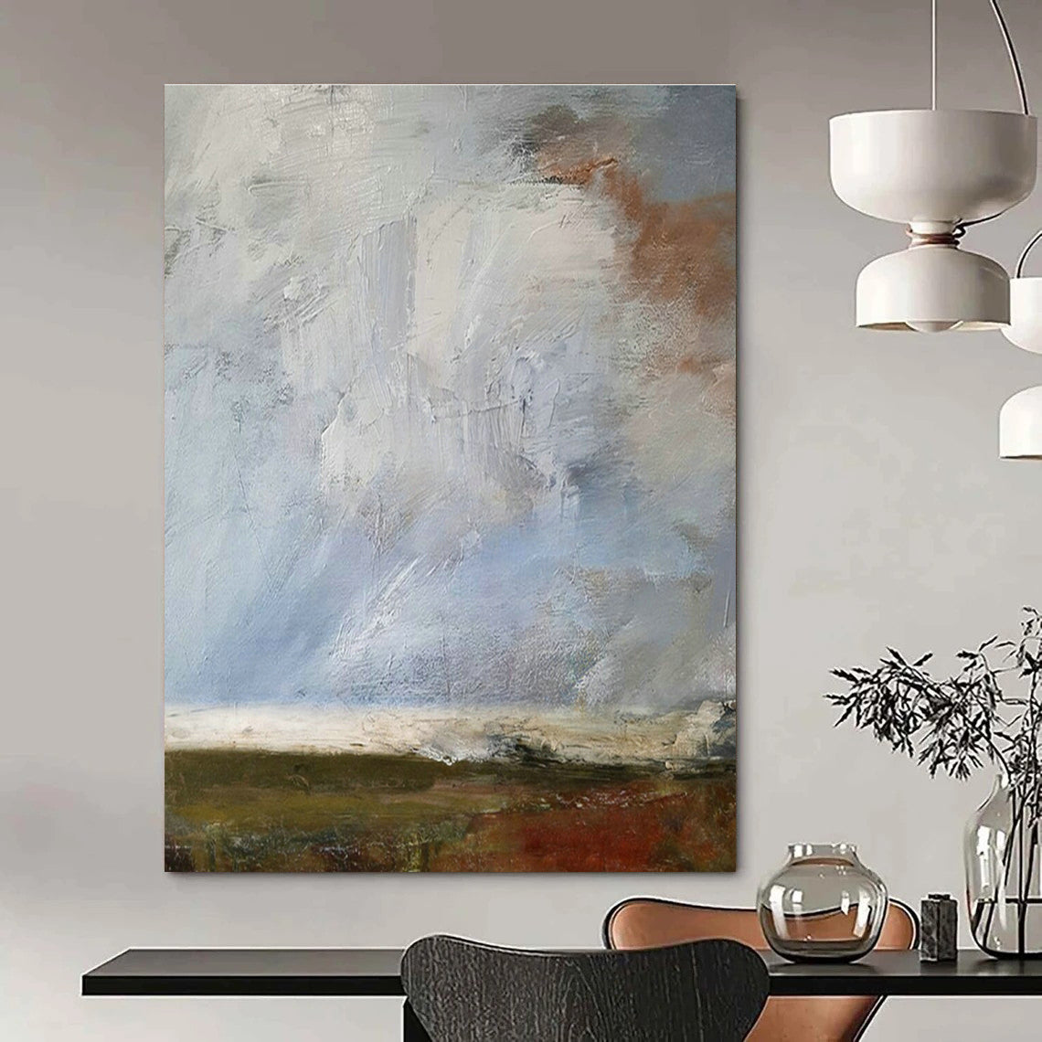 Giant, Tailored Hand Painted Abstract Wall Art for Bedroom & Office DLZ2047