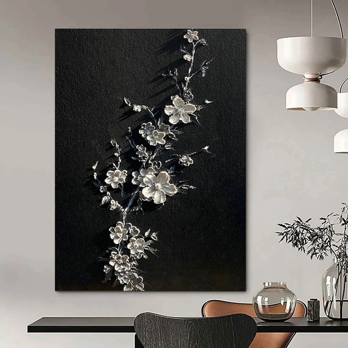 Gigantic Custom-Designed Hand Painted Abstract Wall Decor for Cottage & Living Room DLZ2243