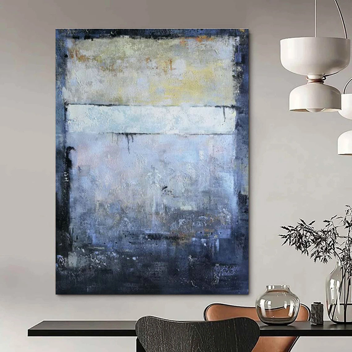 Gargantuan Custom - Formulated Abstract Canvas for Living Room & Office DLZ2275