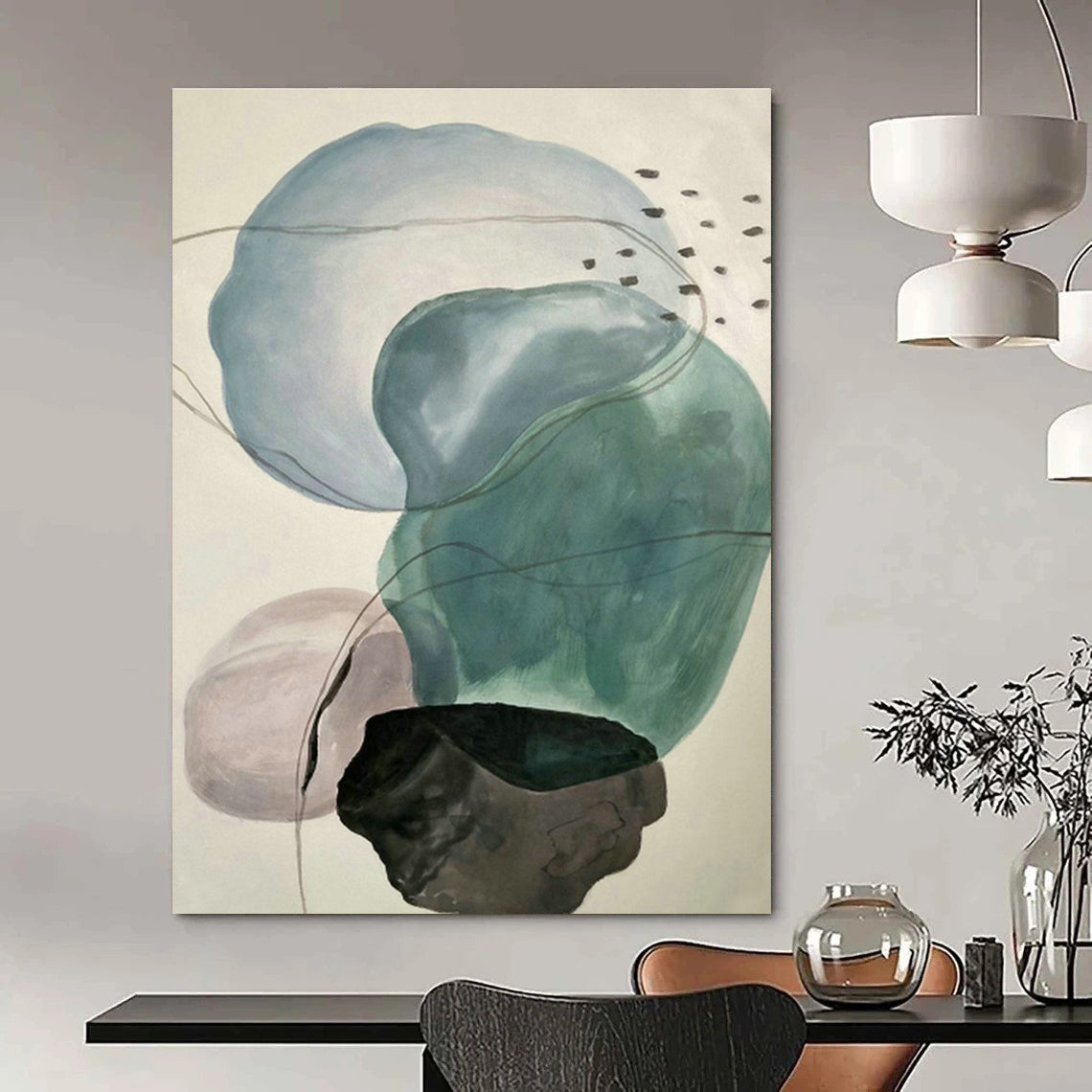 Oversized Abstract Paintings for Living Room and Office DLZ0757
