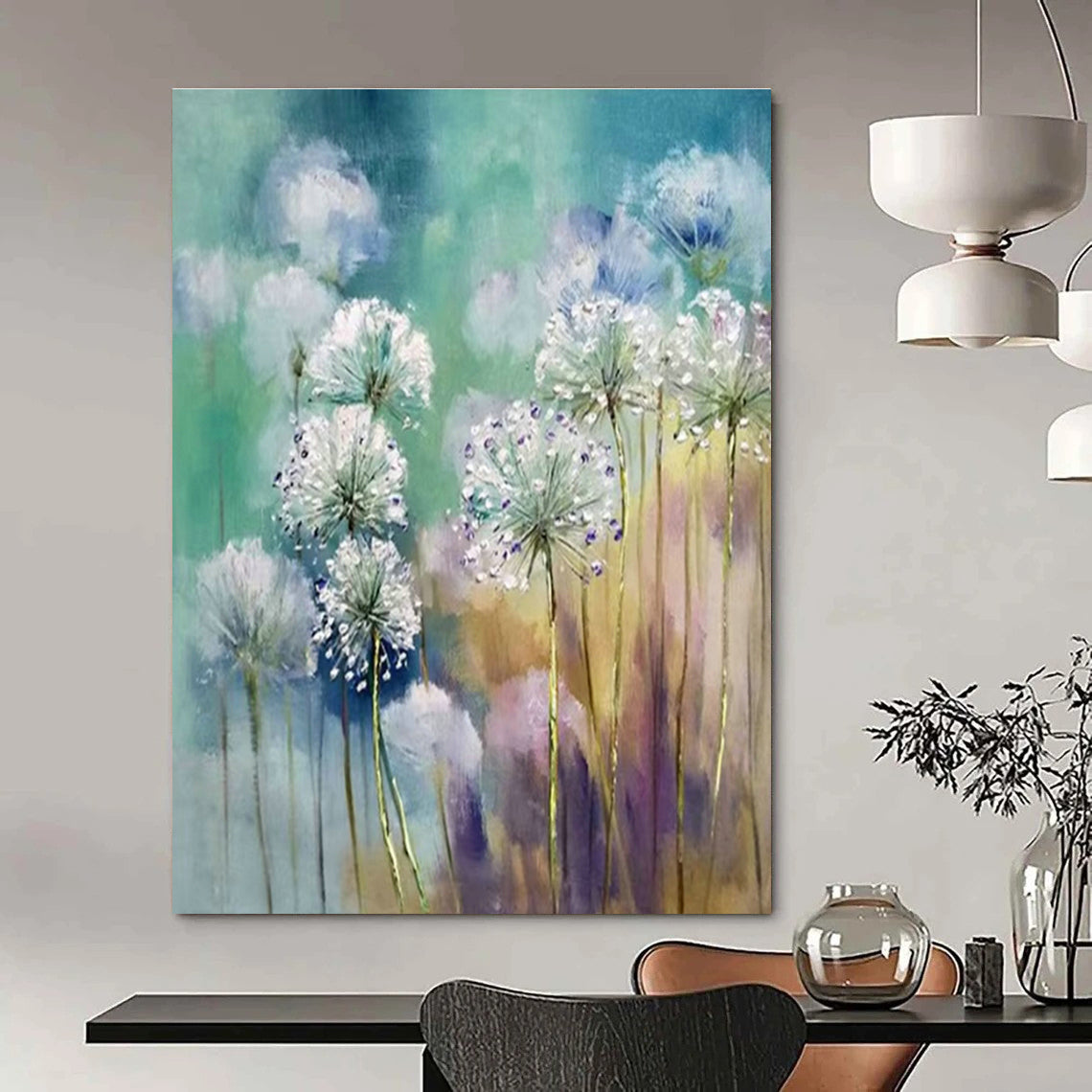 Hand-Crafted Abstract Wall Decor for Office and Cottage Living Room DLZ1596