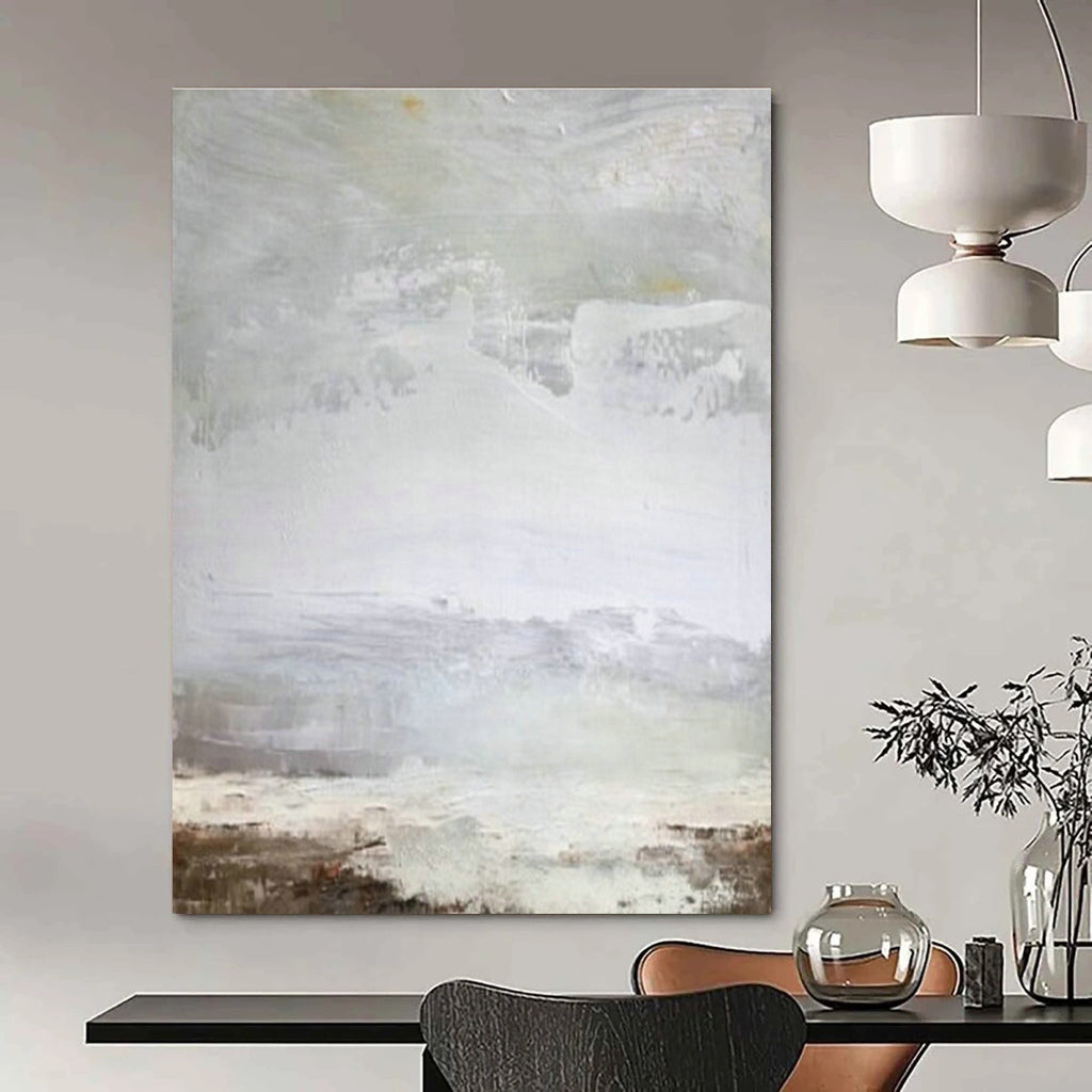 Extra - Big, Custom - Designed Hand Painted Abstract Artwork for Office & Dining Room DLZ2057