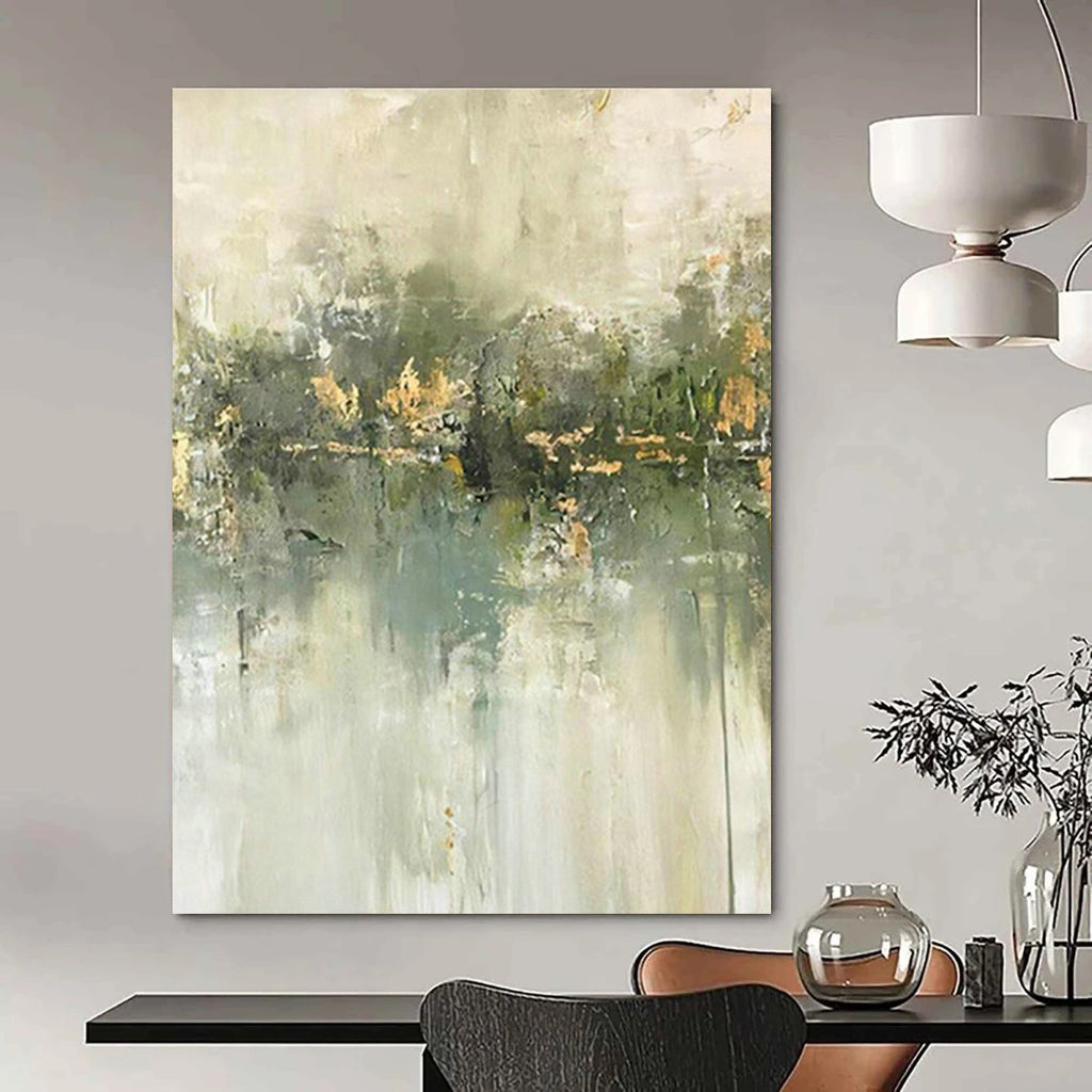 Massive Custom Abstract Paintings for Dining Room & Office Break Rooms DLZ0660