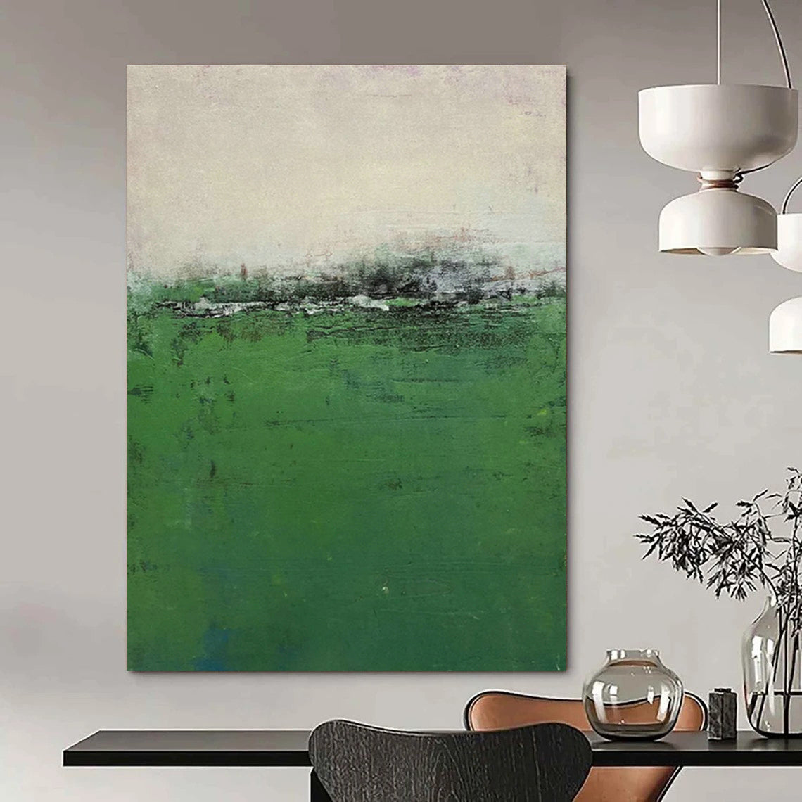 Handmade Abstract Art for Cottage Bedroom and Living Room DLZ1490