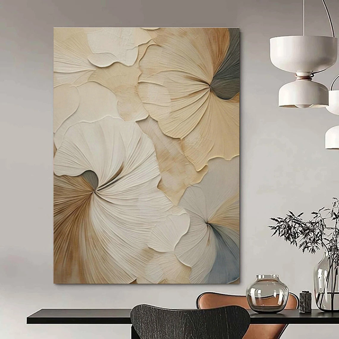 Handmade Large Abstract Wall Tapestry for Bedroom & Dining Room DLZ1390