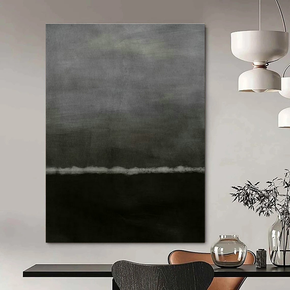 Immensely Sized Custom Abstract Painting for Living Room & Bedroom DLZ1209