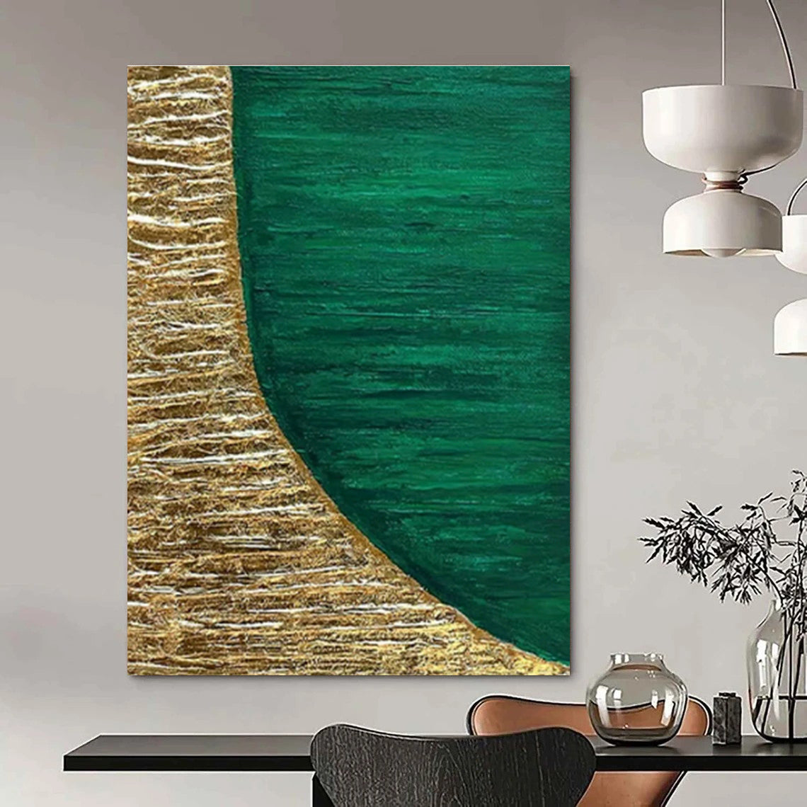 Immense Handmade Abstract Art for Bedroom & Cottage Living Room DLZ1226