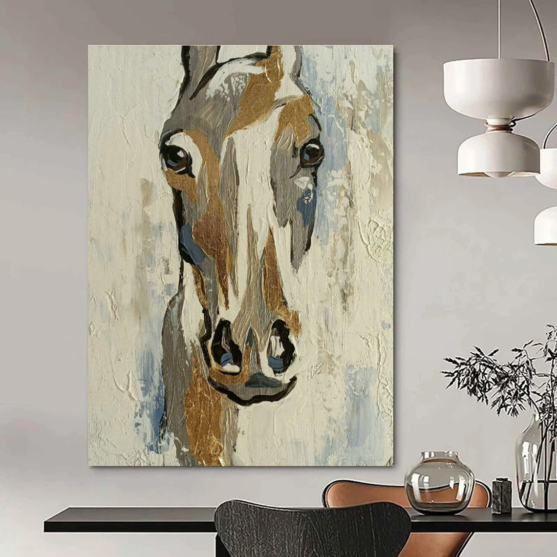 Gigantic Bespoke Handmade Abstract Painting for Cottage & Living Room DLZ2103