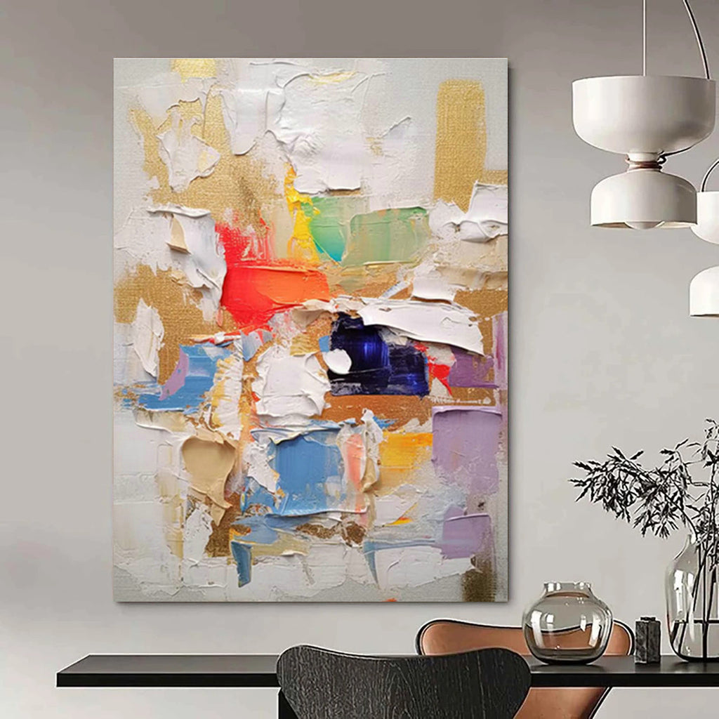 Immense Personalized Abstract Canvas for Bedroom & Dining Room DLZ1064