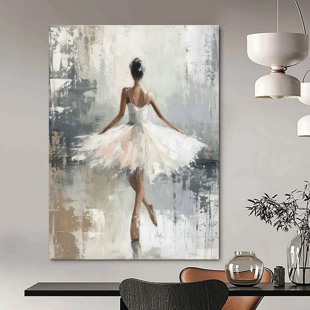 Extra-large Custom Handmade Abstract Painting for Bedroom Wardrobe Interior and Dining Room Sideboard Wall DLZ1963