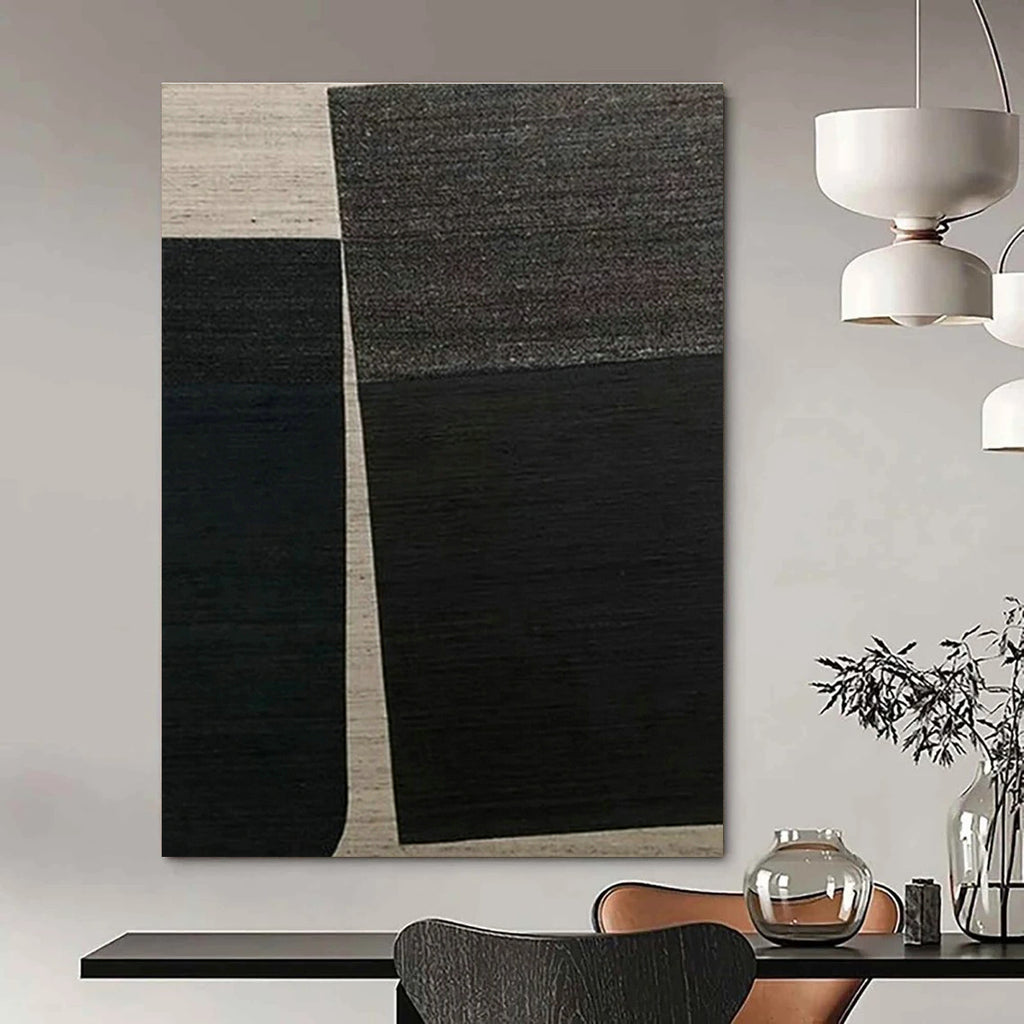 Original Handmade Abstract Canvas for Hallway and Office DLZ1505