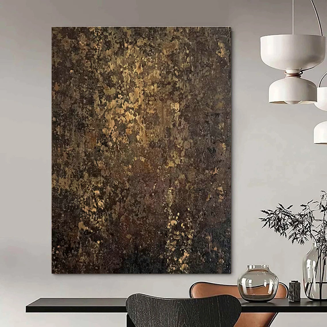 Vast - Dimension Custom Abstract Art for Cottage Living Room Fire Pits & Office Outdoor Break Areas DLZ0742