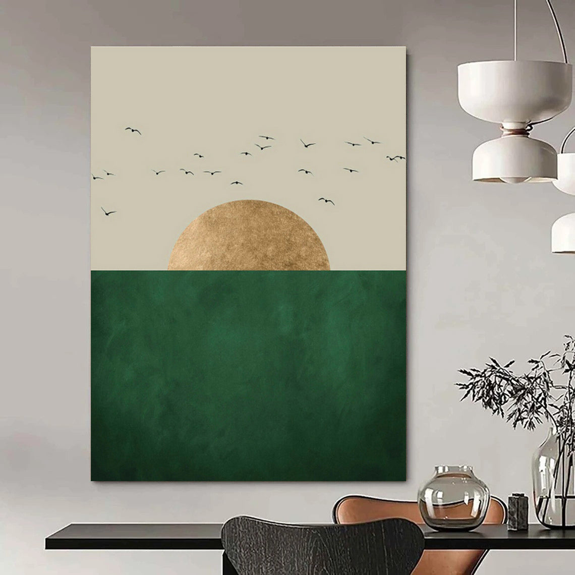 Extended Custom Abstract Panels for Hallway Continuity DLZ0391