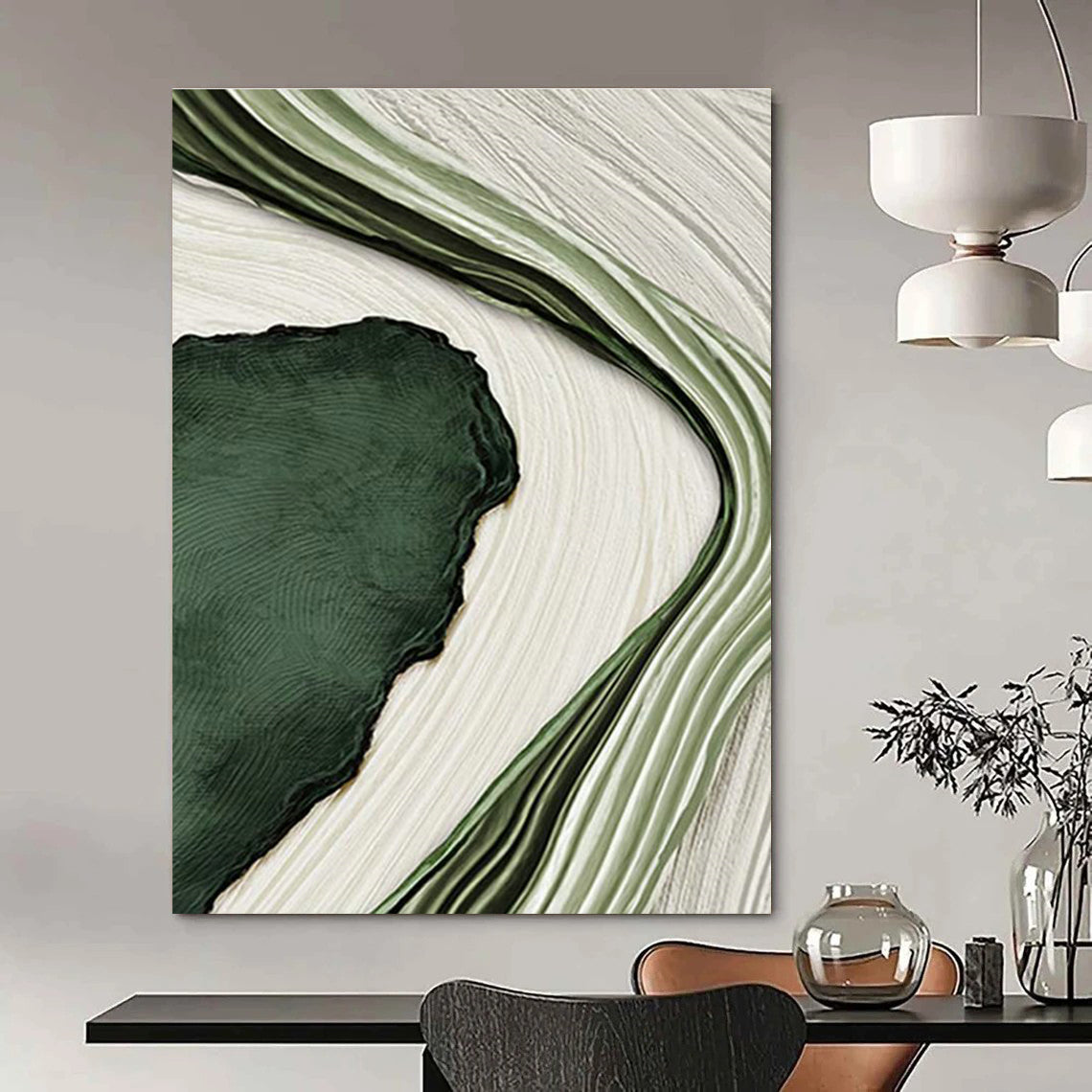 Mammoth Bespoke Handmade Abstract Artwork for Bedroom & Office DLZ2173